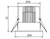 MIN COBY 10W 3CCT IP44 DOWNLIGHT